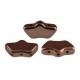 Les perles par Puca® Delos kralen Dark bronze 23980/14415